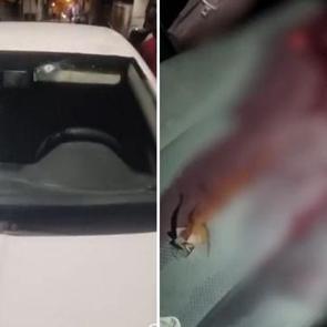 İsrail zulm&uuml; bitmiyor! Filistinli dede torunlarının yanında &ouml;ld&uuml;r&uuml;ld&uuml;