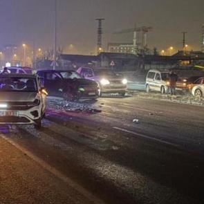 Kaza sonrası elektrikler kesildi, kazalar peş peşe geldi