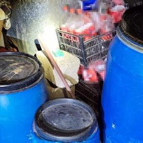 Tekirdağ'da 665 litre sahte i&ccedil;ki ele ge&ccedil;irildi