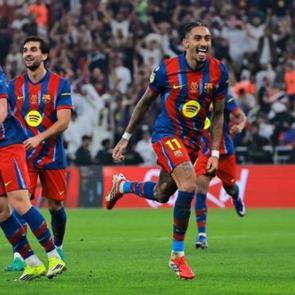 Şampiyon Barcelona! 5 goll&uuml; nefes kesen d&uuml;elloda Arda G&uuml;ler h&uuml;sranı yaşadı