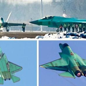 Yeni g&ouml;r&uuml;nt&uuml;leri ortaya &ccedil;ıktı: F-35'in en b&uuml;y&uuml;k rakibi seri &uuml;retime ge&ccedil;iyor