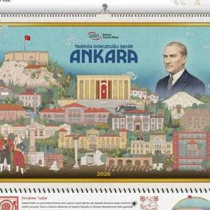Ankara&rsquo;nın tarihi dokuları ATO&rsquo;nun takviminde 
