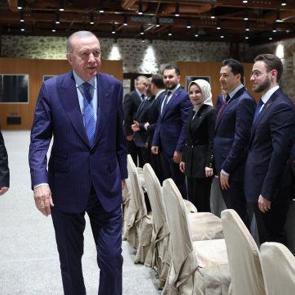 Cumhurbaşkanı Erdoğan, M&Uuml;SİAD heyetini kabul etti