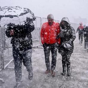  İstanbul'da kar yağışı başladı