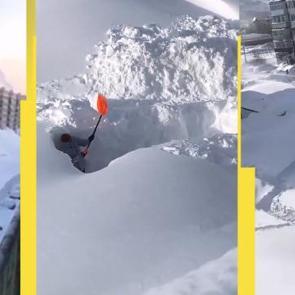 Kam&ccedil;atka'da kar kalınlığının 3 metreyi aştı