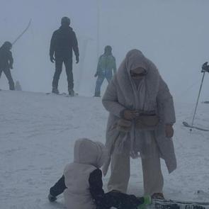 Kartalkaya Kayak Merkezi&rsquo;nde ara tatil yoğunluğu yaşanıyor