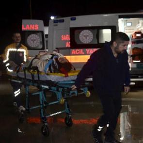 Samsun'da kar yağışı zincirleme kazaya neden oldu: 5 yaralı