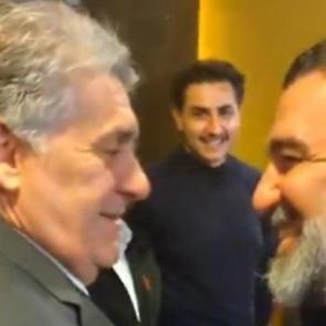 Serdal Adalı, Arda Turan ve Emre Bel&ouml;zoğlu bir araya geldi! 3'l&uuml; arasında samimi anlar