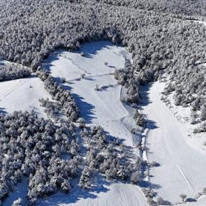 Uşak&rsquo;tan kar manzaraları: Kartpostalları aratmıyor!