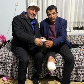 Yol kenarında ağlayan engelli vatandaşa hızır gibi yetişti