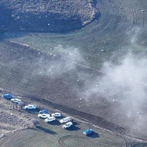 Ankara'da d&uuml;şen Libya u&ccedil;ağında &ouml;n rapor &ccedil;ıktı: Motor &ccedil;alışırken tepeye &ccedil;arpmış!