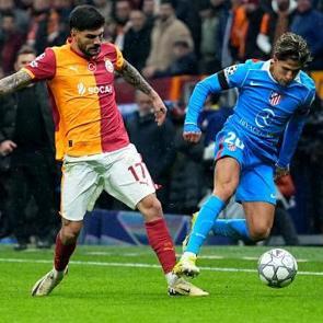 Galatasaray, Atletico Madrid ile 3. kez berabere kaldı