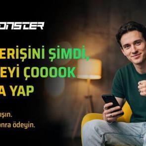 Monster&rsquo;dan VİNOV ile &ldquo;Şimdi Al, Sonra &Ouml;de&rdquo; d&ouml;nemi