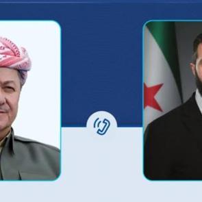 Şara'dan flaş telefon diplomasisi: KDP Başkanı Barzani ile g&ouml;r&uuml;şt&uuml;