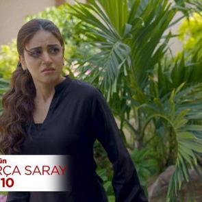 Sır&ccedil;a Saray dizisinde Şehruz, Uşna'yı evden kovuyor! Kavga ediyorlar