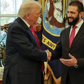 Son dakika: ABD Başkanı Trump, Suriye Cumhurbaşkanı Şara ile g&ouml;r&uuml;şt&uuml;!