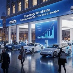 Benzinli ara&ccedil; saltanatı bitiyor: Avrupa'da elektrikli modeller zirveye yerleşti