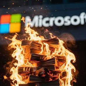 Microsoft'ta ocak s&ouml;nd&uuml;ren tablo: 400 milyar dolar bir g&uuml;nde buhar oldu!