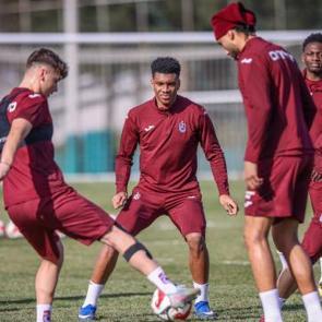Trabzonspor, Antalyaspor ma&ccedil;ı hazırlıklarına devam etti