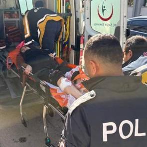 7 aylık hamile eşini tabancayla bacaklarından vurdu