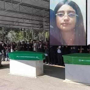 Alışverişten d&ouml;nerken cipin &ccedil;arptığı 3 kız, yan yana toprağa verildi