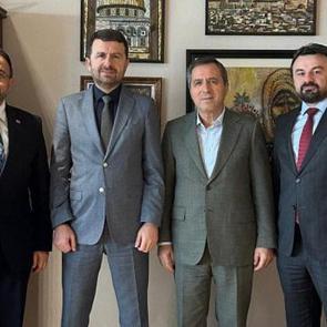 BİK Genel M&uuml;d&uuml;r&uuml; Ab&shy;dul&shy;ka&shy;dir &Ccedil;ay'dan Kanal7 Medya Grubu'na ziyaret