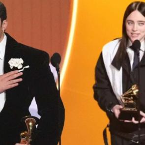 Siyasi mesajlar Grammy &ouml;d&uuml;lleri'ne g&ouml;lge d&uuml;ş&uuml;rd&uuml;! "Biz hayvan değiliz"