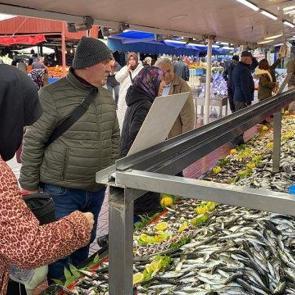 Tezgahlarda merakla bekleniyordu: "Hamsi T&uuml;rkiye sınırlarına girdi"