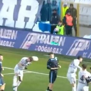 1. Lig ma&ccedil;ında iptal edilen gol spikeri isyan ettirdi!