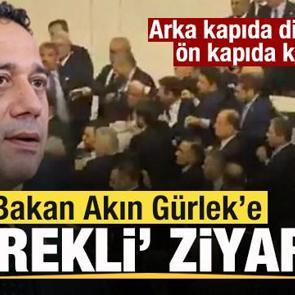 CHP'li Ali Mahir Başarır'dan G&uuml;rlek'e arka kapıda 'b&ouml;rekli' ziyaret!