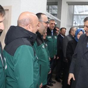 İ&ccedil;işleri Bakanlığına atanan Mustafa &Ccedil;ift&ccedil;i, Erzurum'a veda etti