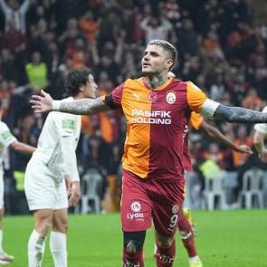 Mauro Icardi alev aldı! Galatasaray gol olup yağdı