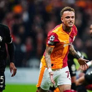 Juve'ye tarihe ge&ccedil;en Aslan pen&ccedil;esi! Galatasaray iz bıraktı