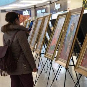 Konya B&uuml;y&uuml;kşehir Belediyesi Konya'daki Gazzeli &ccedil;ocukların resimlerinden sergi a&ccedil;tı