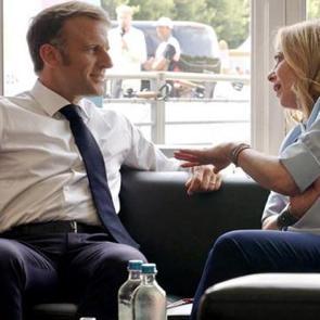 Meloni Macron'u kızdırdı! Yine karşı karşıya geldiler! 'İşine bak' tepkisi