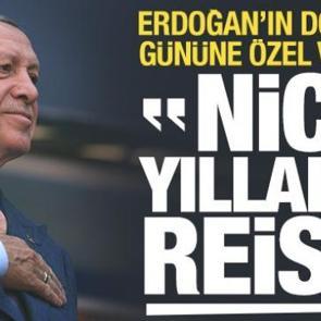 AK Parti'den Erdoğan'ın doğum g&uuml;n&uuml;ne &ouml;zel video: Nice Senelere Reis