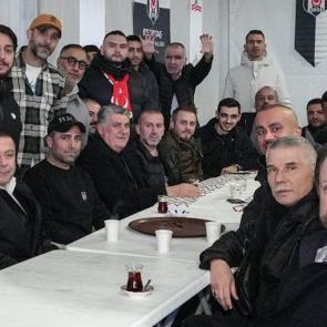 Beşiktaş Başkanı Serdal Adalı taraftarlarla iftarda buluştu