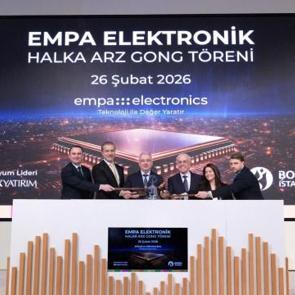 Borsa İstanbul&rsquo;da gong Empa Elektronik i&ccedil;in &ccedil;aldı!