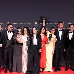 Goya &Ouml;d&uuml;lleri'nin kırmızı halısına Filistin'e destek mesajları damga vurdu