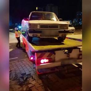 "Dur" ihtarına uymayan s&uuml;r&uuml;c&uuml;ye 455 bin TL ceza!
