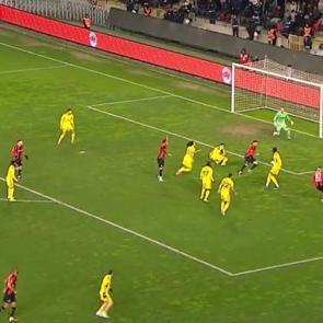 Gaziantep'te gol 4 dakikalık VAR incelemesiyle geldi