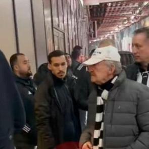 Rahmi Ko&ccedil;, derbi i&ccedil;in Dolmabah&ccedil;e'de