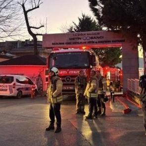 Sarıyer'de Baltalimanı Kemik Hastanesi&rsquo;nde &ccedil;ıkan yangın s&ouml;nd&uuml;r&uuml;ld&uuml;