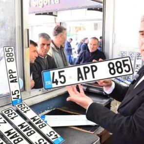 APP plaka yoğunluğu: 2 g&uuml;nde bin plaka değiştirildi
