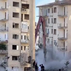 Bah&ccedil;elievler'de yıkım iddiasına belediyeden yalanlama: Ge&ccedil;en yaz Malatya'da &ccedil;ekilmiş!