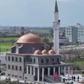 Depremin ardından Hatay&rsquo;da 123&rsquo;&uuml;nc&uuml; cami ibadete a&ccedil;ıldı