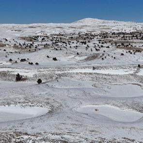 Dev obruklar karla doldu! Mersin&rsquo;de beyaz bereket umut verdi