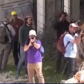 Filistin topraklarını gasbeden İsrailli yerleşimciler bir Filistinliyi &ouml;ld&uuml;rd&uuml;