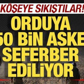 İsrail k&ouml;şeye sıkıştı! Orduya 450 bin asker seferber ediyorlar