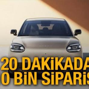 Kapış kapış gidiyor! 20 dakikada 10 bin sipariş aldı